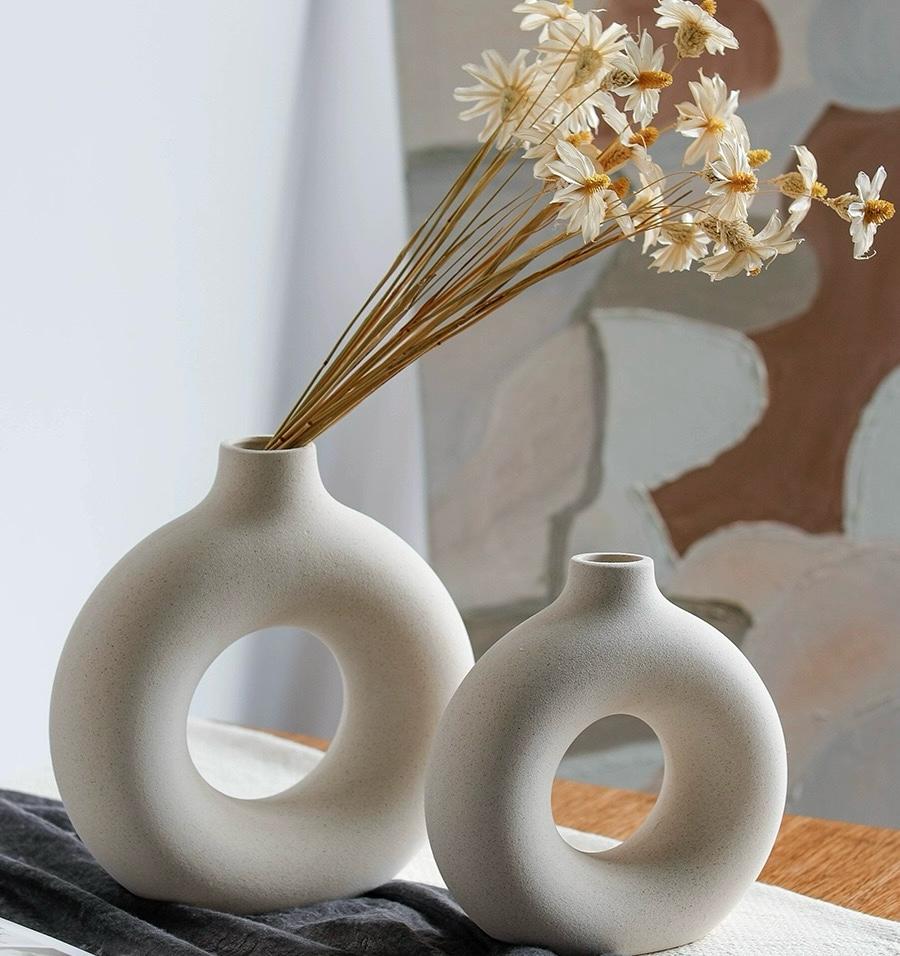 Flower vase | White vase