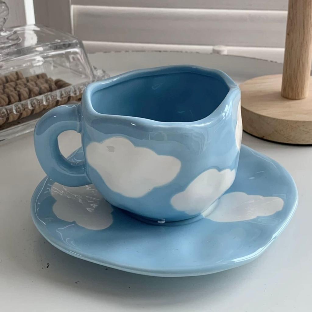  White Cloud Ceramic Tea Cup