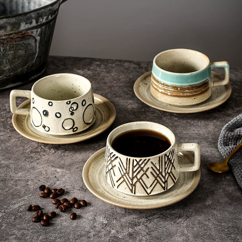 Ancient tea cup | ceramic coffee cup